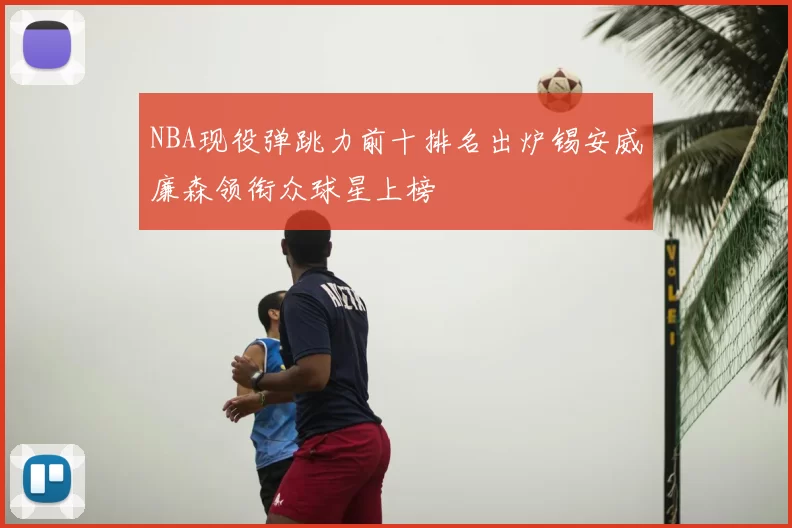 NBA现役弹跳力前十排名出炉锡安威廉森领衔众球星上榜
